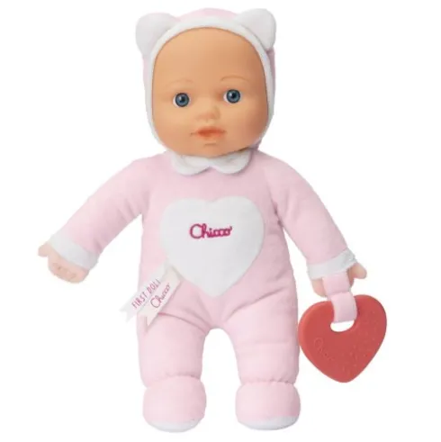 Chicco La Mia Prima Bambola Rosa Bambolotto Massaggiagengive