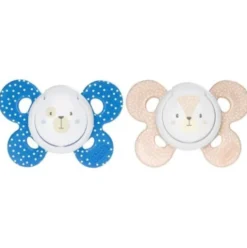 Chicco PhysioForma Comfort Ciuccio Silicone Azzurro 6-16 mesi 2 Pezzi