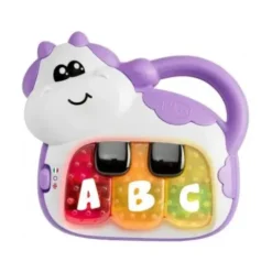 Chicco Piano Giocattolo Mucca Bilingue Italiano Inglese Elettronico