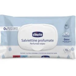Chicco Salviettine Profumate con Plaquette 72 Pezzi