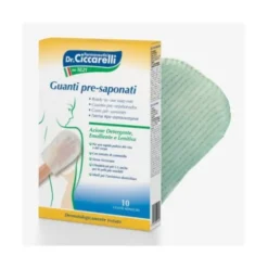 Ciccarelli Guanto Presap Per la pulizia di viso e corpo 10pz