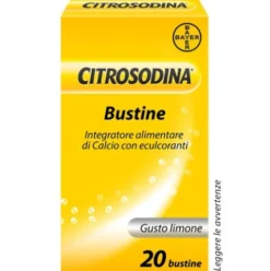 Citrosodina Bustine - Granulato effervescente con effetto digestivo antiacido - 20 Bustine