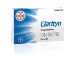 Clarityn 10 mg - Trattamento sintomatico della rinite allergica - 7 Compresse