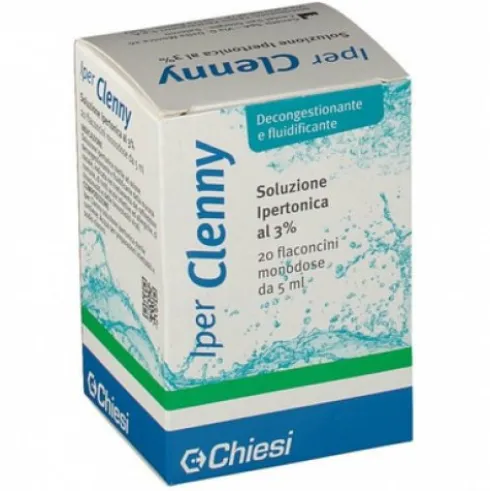 Clenny Iso Clenny Soluzione Isotonica per Igiene Nasale e Oculare 25 Flaconcini