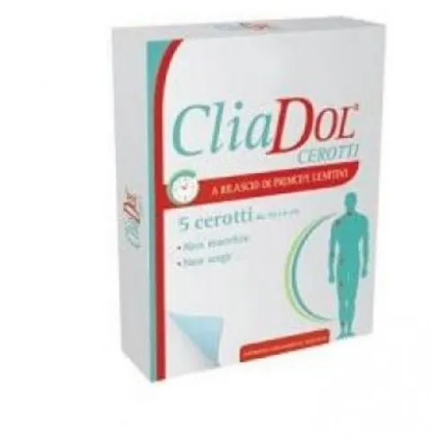 Cliadent CliaDOL Patch Cerotti per Dolori Muscolari e Articolari 5 Pezzi