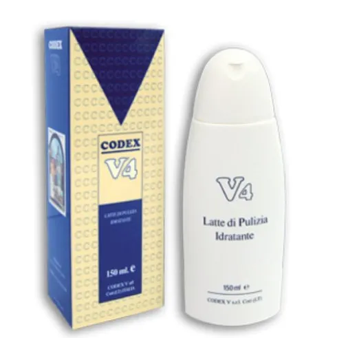 Codex V4 Latte Idratante Detersione Pelle Acneica e Seborroica 150ml