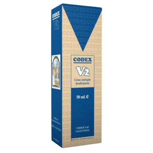 Codex V V2 Crema Antirughe Ipoallergenica 50 ml