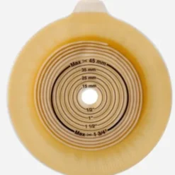 Coloplast Alterna Mio Pro Placca Piana per Ileostomia 10/45mm, Flangia 50mm