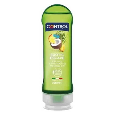 Control Exotic Escape Gel Massaggio 2in1 Idratante e Lubrificante 200ml