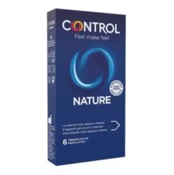 Control Nature 2.0 Preservativi Anatomici in Lattice Naturale Lubrificati 6 Pezzi