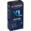 Control Nature 2.0 Profilattici Anatomici Lubrificati in Lattice Naturale 12 Pezzi