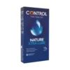 Control Nature 2.0 Xtra Lube Profilattici Lubrificati in Lattice 54mm - 6 Pezzi
