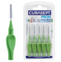 Curasept Proxi T17 Cone Verde Scovolino Interdentale per Spazi Ampi 5 Pezzi