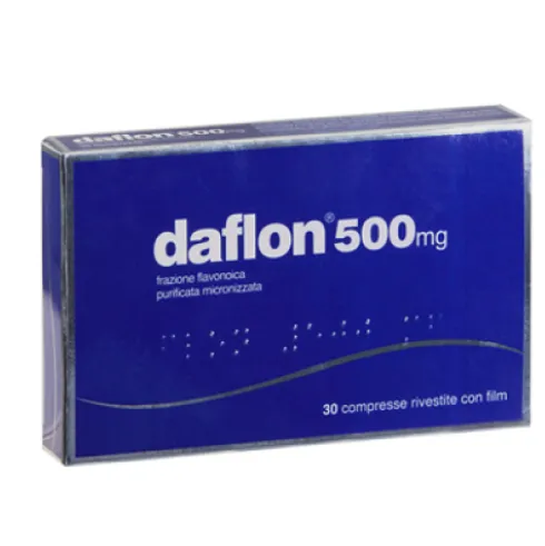 DAFLON-500*30 Compresse 500mg F1000