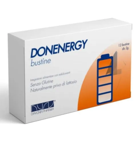Davona pharma Donenergy Integratore Vitamine B Energia Metabolismo 12 Bustine
