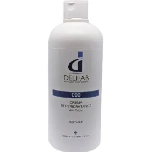 Delifab Crema Super Idratante Parafarmaco Idratante Viso e Corpo 500 ml
