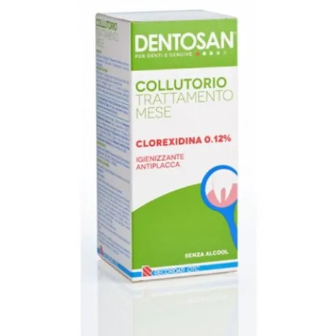 DENTOSAN Collutorio Trattamento Mese con Clorexidina 0,12% 200 ml