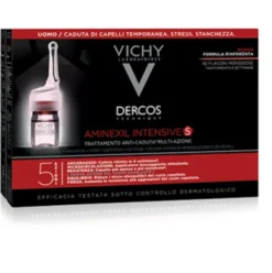 Dercos Aminexil Intensive 5 Trattamento Anticaduta 42 fiale Uomo
