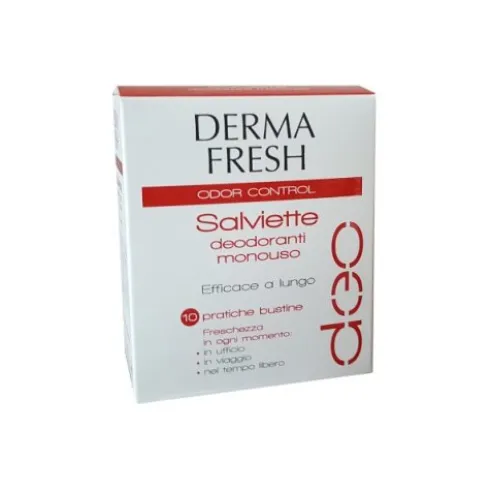 Dermafresh Deo Odor Control 10 salviettine deodoranti