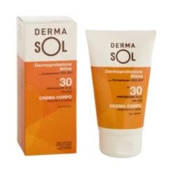 Dermasol Crema Corpo SPF 30 Protezione Solare Alta 100 ml