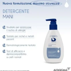 Dermon Detergente Mani - Con agenti di controllo microbico, idratanti ed antiossidanti - 200 ml