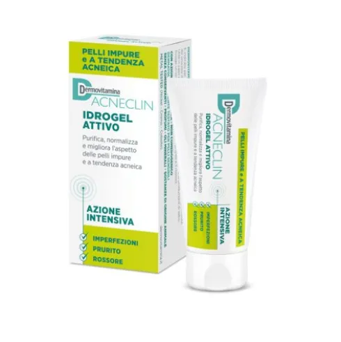 Dermovitamina Acneclin Idrogel Attivo per Pelli Impure e Acneiche 40ml