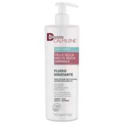 Dermovitamina Calmilene Fluido Idratante - Fluido nutriente per pelle secca e arrossata - 500 ml