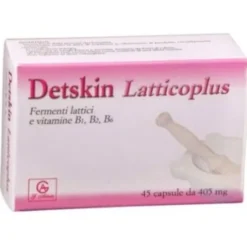 Detskin Latticoplus Integratore con Fermenti Lattici 45 Capsule