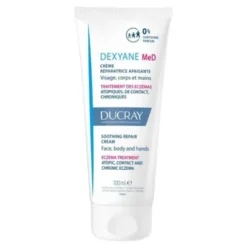 Dexyane Med Crema Riparatrice Viso, Corpo e Mani - Trattamento lenitivo per dermatite atopica ed eczema - 100 ml