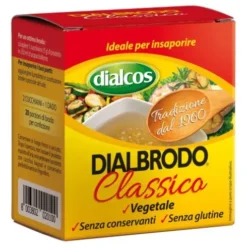 Dialbrodo Classico Preparato Granulare Vegetale per Brodo 100g