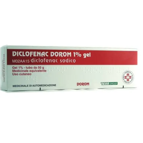 DICLOFENAC Gel 1% 50g ZTV