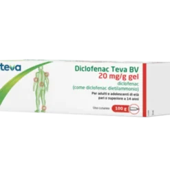 DICLOFENAC Gel 20mg/g 100gTEVA