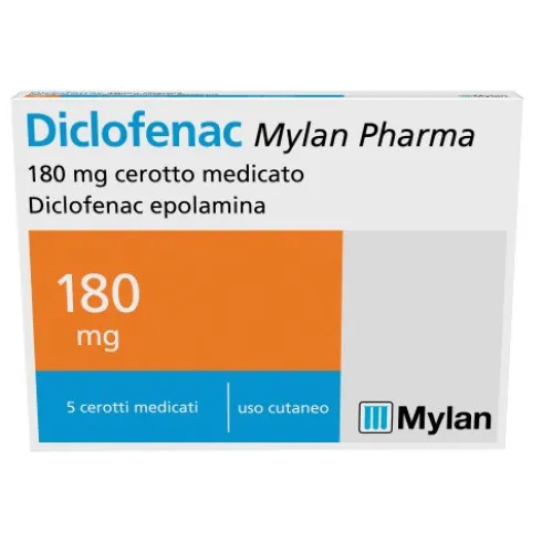 DICLOFENAC 180mg 5Cer.Med.MYL