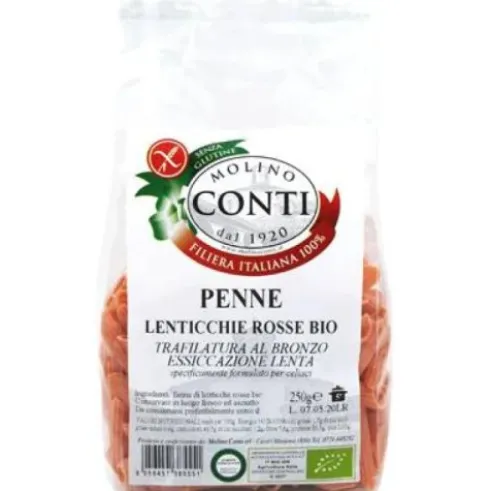 Difass International Primaly Mezze Penne Lenticchie Rosse Senza Glutine 250g