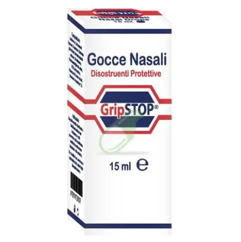 D.M.G. Italia Grip Stop Gocce Nasali per Ventilazione Pediatrica in Flacone
