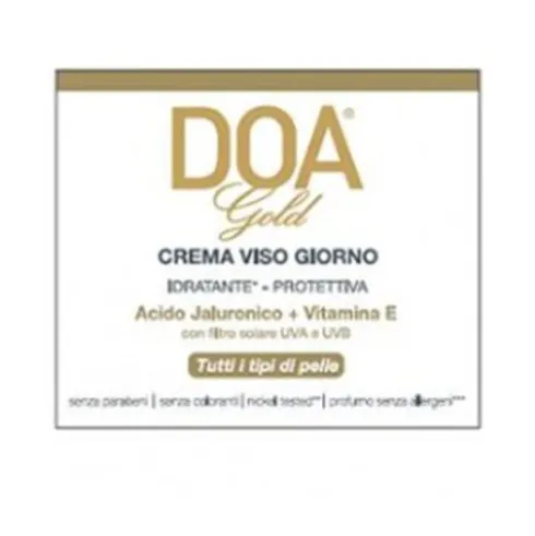 Doa Gold Crema Viso Giorno Idratante Tutti i Tipi di Pelle 50 ml
