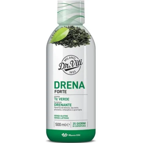 Drena Forte Tè Verde - Integratore alimentare drenante - 500 ml