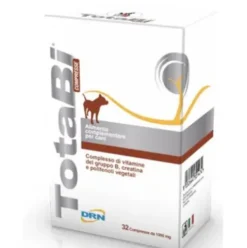 Drn Totabi Evo Alimento Complementare per Cani Supporto Vitaminico B 32 Compresse