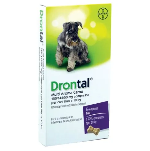 DRONTAL M/Arom.Carne 6CompresseCani