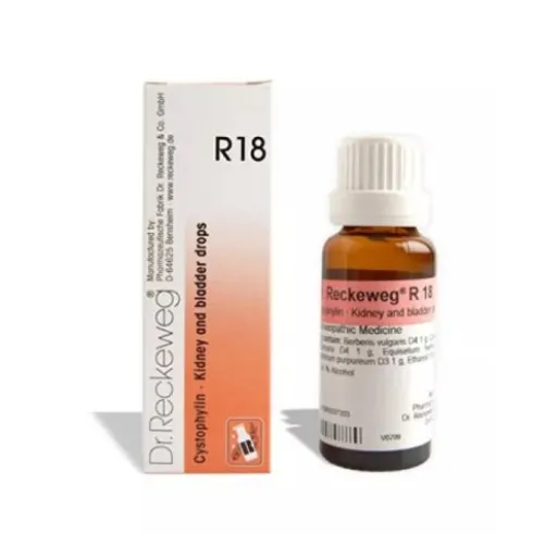 Dr. Reckeweg R18 Gocce per Infiammazioni Vie Urinarie 22 ml