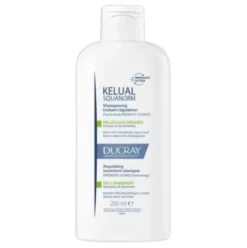 Ducray Kelual Squanorm Shampoo Trattante Regolatore - Shampoo anti-forfora grassa - 200 ml