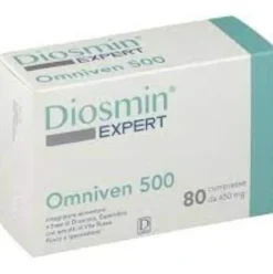 Dulac Diosmin Expert Omniven 500 Integratore Microcircolo 80 Cpr