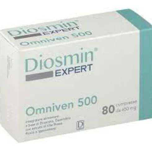 Dulac Diosmin Expert Omniven 500 Integratore Microcircolo 80 Cpr