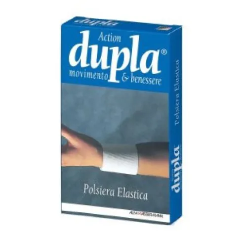 Dupla Polsiera Elastica Bianca Misura M