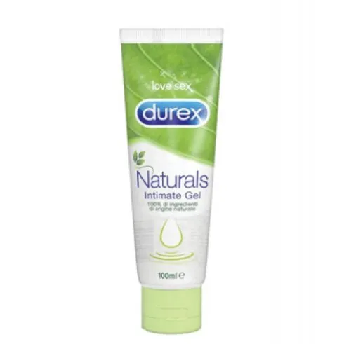 Durex Naturals Pure Gel Lubrificante Intimo Naturale a Base d'Acqua 100ml
