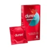 Durex Supersottile Close Fit Preservativi Extra Lubrificati Aderenti 6 Pezzi