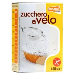 Easyglut Zucchero a Velo Senza Glutine Ideale per Dolci 125 g