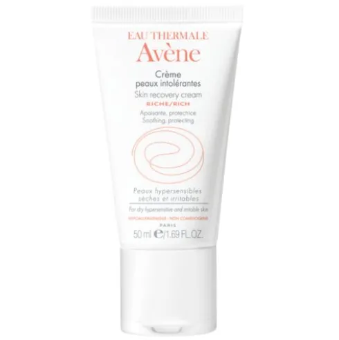 Eau Thermale Avene Crema Ricca Pelli Intolleranti Lenitiva Calmante 50 ml