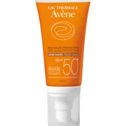 Eau Thermale Avene Crema Viso Colorata SPF 50+ Protezione Solare Molto Alta 50 ml