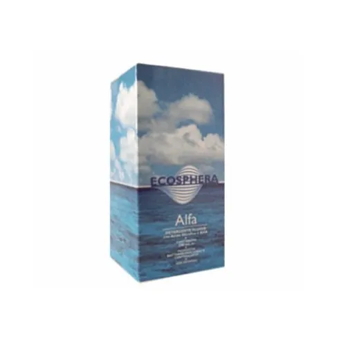 Ecosphera Alfa Fluido Detergente Esfoliante, Decongestionante ed Emolliente 200ml